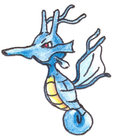 Kingdra por carloscanepaf